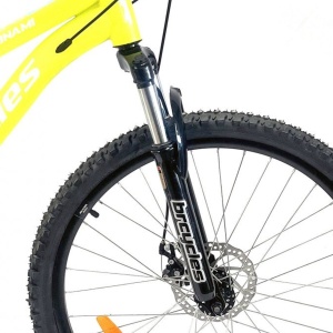 Bicicleta BR TSUNAMI PRO2025 26", 21 viteze, frane pe disc, cadru otel 15", manete secventiale, galben - Img 11