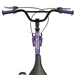 Bicicletă copii BR Neptune 20", cadru oțel, violet, varsta 7 - 10 ani - Img 10