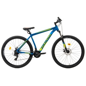 Bicicleta MTB Colinelli COL25, Marimea M, 29 inch, Albastru, Schimbator Shimano ST-EF500 EZ-FIRE PLUS, 24 Viteze, Cadru Aluminiu, Frane pe Disc