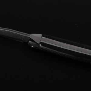 Briceag Laguiole en Aubrac, Maner Fibra Carbon, Lama Damasc Japonez lama 12cm - LGL0512CE4/FQB1 3