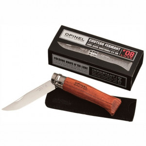 Briceag Opinel N°08 Inox Bubinga in Cutie, lama 8.5cm - 226086 - Img 2