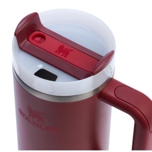 Cana termoizolanta Stanley The Quencher H2.O FlowState Tumbler 0.89L, Cranberry - 10-12551-155 - Img 3