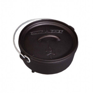Ceaun din fonta cu capac - cuptor olandez Camp Chef 21,6 cm 1,9 litri CC-SDO8 2