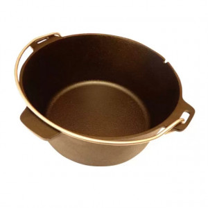 Ceaun din fonta cu capac - cuptor olandez Camp Chef 25 cm 4,7 litri - CC-C10EU 3