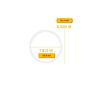 Ceaun din fonta cu capac - cuptor olandez Lodge 20 cm 1,9 litri - L-8CO3 - Img 13