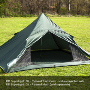 Cort 2 pers DD Hammocks SuperLight Pyramid Tent XL - 0707273932099 4