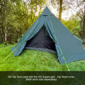 Cort 3-4 persoane DD Hammcks Tipi Olive Green - 707273931641 3