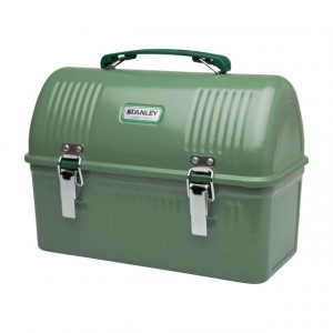 Cutie vintage pentru alimente Stanley Classic Lunch Box Hammertone Green 9.5 L - 10-01625-003 2