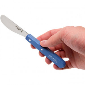 Cutit Opinel pentru intins albastru, lama 6.5cm - 001937 proportii