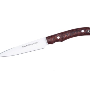 Cutit Outdoor Muela CRIOLLO-14,maner lemn presat coral, lama 14 cm