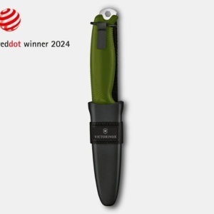 Cutit Outdoor Victorinox Venture, Olive, lama full tang 10.5cm 3.0902.4 - Img 6