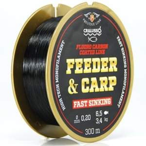 Fir Monofilament Cralusso Feeder & Crap Fast Sinking, 300m
