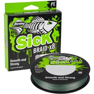 Fir Textil Berkley Sick Braid Flame Green 150m