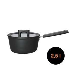 FISKARS Cratita cu capac, din aluminiu, antiaderenta, Fiskars Hard Face, 2.5 l - 1052235 - Img 2