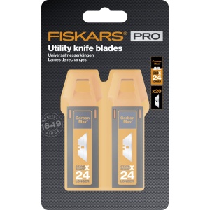FISKARS Lame pentru cutit utilitar CarbonMax, set 20 buc. - 1062940 - Img 2