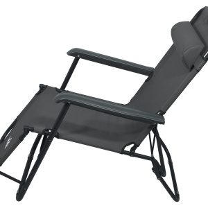 Fotoliu Camping Cattara Comfort Antracit TT13513 - Img 3