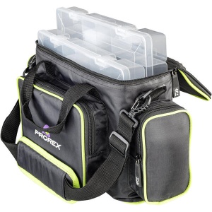 Geanta Accesorii cu 2 Cutii Daiwa Prorex 38x14x24 cm
