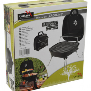 Gratar CROTONE Cattara din otel emailat pliabil 45 x 30 x 40 cm - TT13025 - Img 7