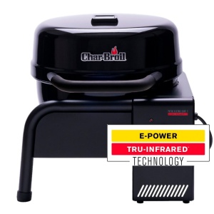 Gratar electric 1.500 Wati, 320 grade Celsius, TRU-Infrared, Char-Broil Bistro E Cube - 140257
