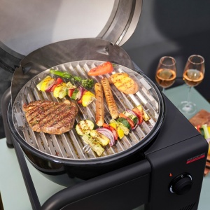 Gratar electric 1.500 Wati, 320 grade Celsius, TRU-Infrared, Char-Broil Bistro E Cube - 140257 - Img 11