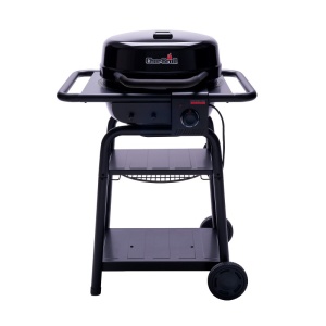 Gratar electric 2.100 W si pe carbuni hibrid, 370 grade Celsius, TRU-Infrared, Char-Broil Patio Bistro E2Coal - 140255 - Img 2