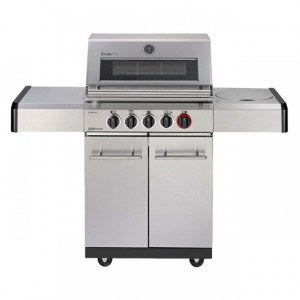 Gratar pe gaz, 3 arzatoare inox, arzator infrarosu, grile fonta, Enders Kansas Pro 3 SIK Turbo - 8709