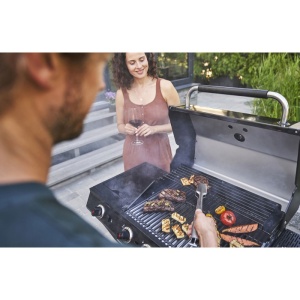 Gratar pe gaz Char-Broil Advantage Core B4 cu 4 arzatoare si arzator lateral, grile din fonta, TRU-Infrared - 140971 - Img 11