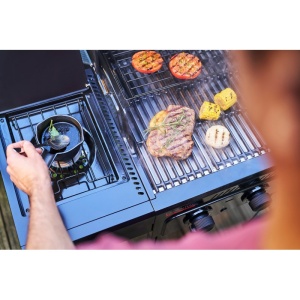 Gratar pe gaz Char-Broil Essential 4 G cu 4 arzatoare, grile din fonta, TRU-Infrared - 140235 - Img 14