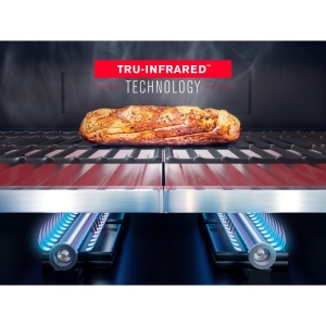 Gratar pe gaz din inox Char-Broil Advantage PRO S4 cu 4 arzatoare si sear burner, grile din fonta, TRU-Infrared - 140977 - Img 8