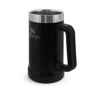Halba Stanley The Big Grip Beer Stein Matte Black Pebble 0.47L - 10-02874-034 2