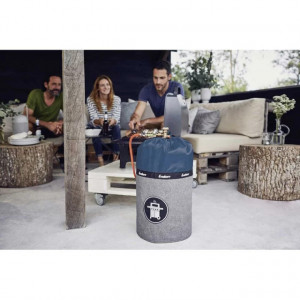 Husa albastra pentru butelie de gratar tip 11 kg 63 x 32 cm Enders - 5121 3