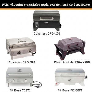 Husa pentru gratar portabil Pit Boss Navigator PB150 - 32125 - Img 4
