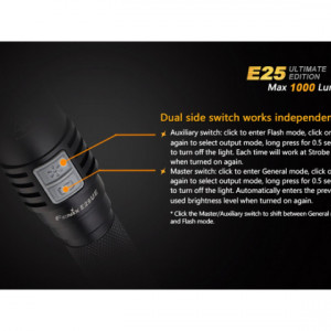 Lanterna Fenix E25 - Ultimate Edition - 1000 Lumeni  200 Metri atribute