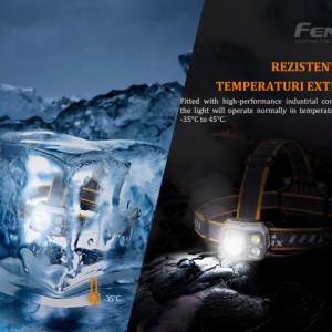 Lanterna frontala Fenix HP16R - 1700 lumeni - 260 metri - ADV-442-002 7