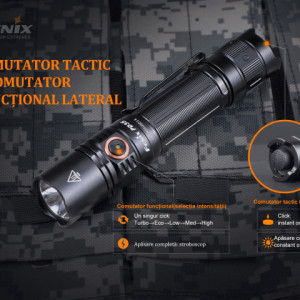 Lanternă Tactică Fenix PD35 V3.0 - 1700 Lumeni - 357 Metri - ADV-452-001 5