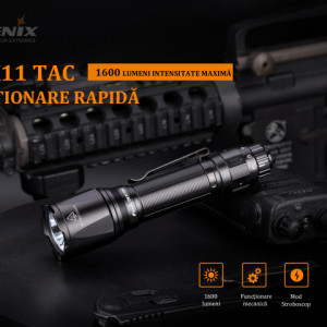 Lanterna Tactica Fenix TK11 TAC -1600 Lumeni - 335 Metri - ADV-431-001 2