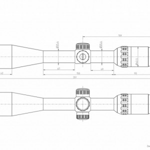 Luneta de arma pentru vanatoare Kahles Helia 3 4-12x44i 4-Dot - 10586 4