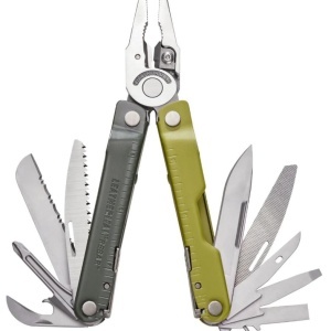 Multifunctional Leatherman Rebar, 17 instrumente, Mossy Slate - 833315