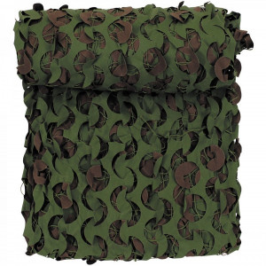 Plasa camuflaj ignifuga, 3 x 5 m, cu husa transport, MFH - OUTMA.27880C