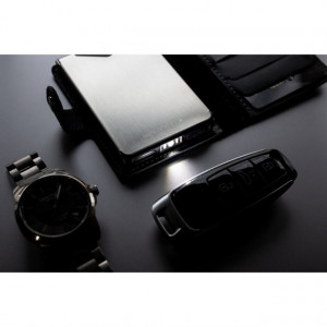 Portofel cu lanterna Ledlenser Black 150LM+ACUM+USB - A8.Z502315 - Img 5