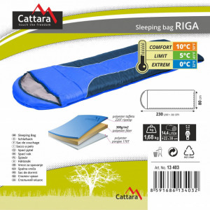 Sac de dormit RIGA Cattara 0°C - TT13403 - Img 3