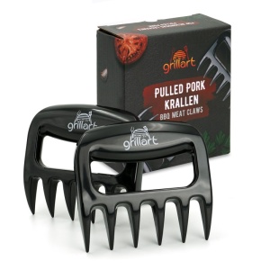 Set 2 gheare 11,5x11 cm pentru carne si preparate pulled pork Grillart - GA-1025