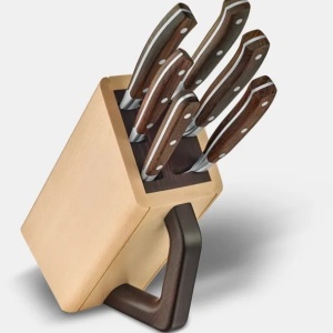 Set pentru bucatarie Victorinox Grand Maitre Knife Block, 6 piese, Wood 7.7240.6 - Img 4