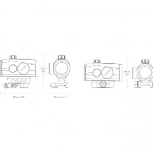 Sistem ochire red dot Hawke Endurance RD 1 x 30 Dual 3