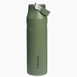 Sticla termoizolanta Stanley Iceflow Fast Flow Bottle 1.06L, Dried Pine - 10-12111-081