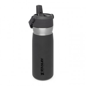 Termos Stanley cu pai pliabil The IceFlow Charcoal 0.65 l - 10-09697-008 2