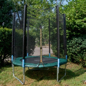 Trambulina si plasa de siguranta Sportmann 183 cm, Verde - Img 2