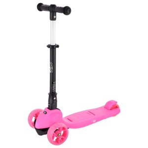 Trotineta 2in1 Nils Fun HLB12 2in1, 120 mm, Roz - Img 3