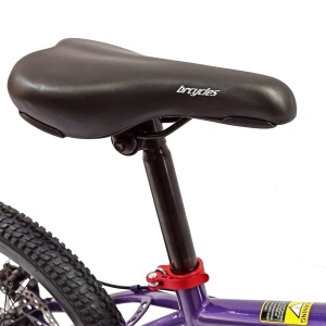Bicicletă copii BR Inspire 20", 7 viteze, frâne pe disc, cadru oțel 12", manete Revoshift, mov, varsta 7 - 10 ani - Img 9