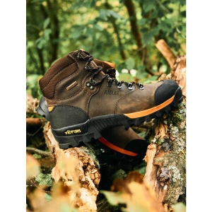 Bocanci Piele Aigle Altavio Cuir Dark Brown - Img 5